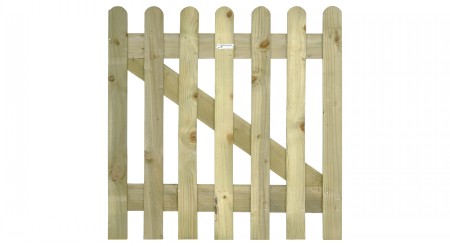 Lepton Round Top Garden Gate 0.9 x 0.9m